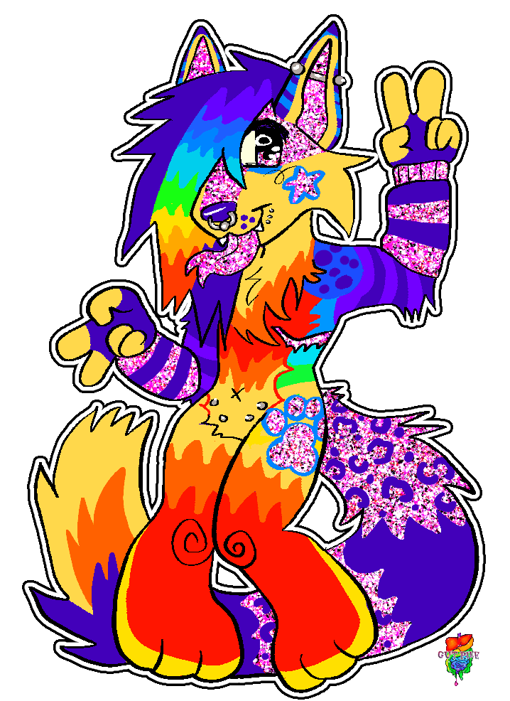Glitter chibi